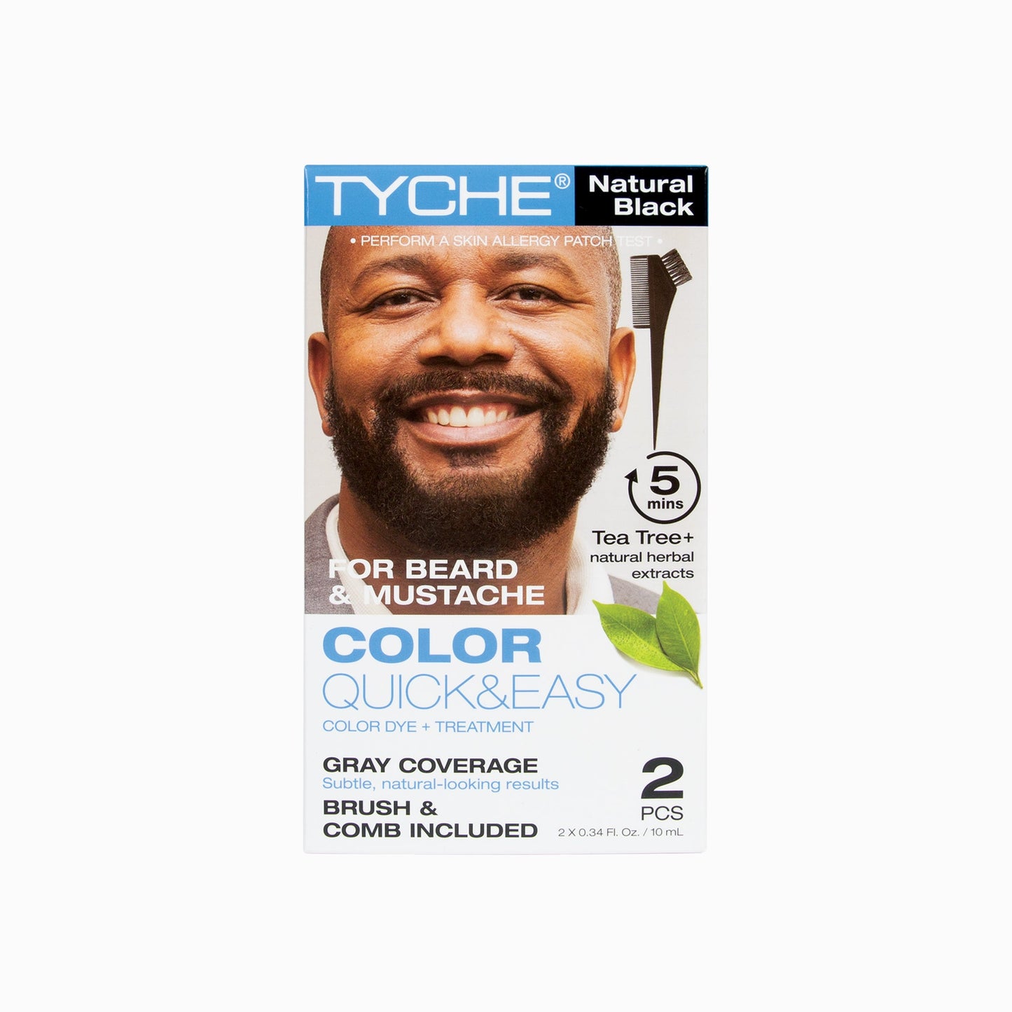 Permanent Beard and Moustache Colour Natural Black | Hair & Beauty Corp