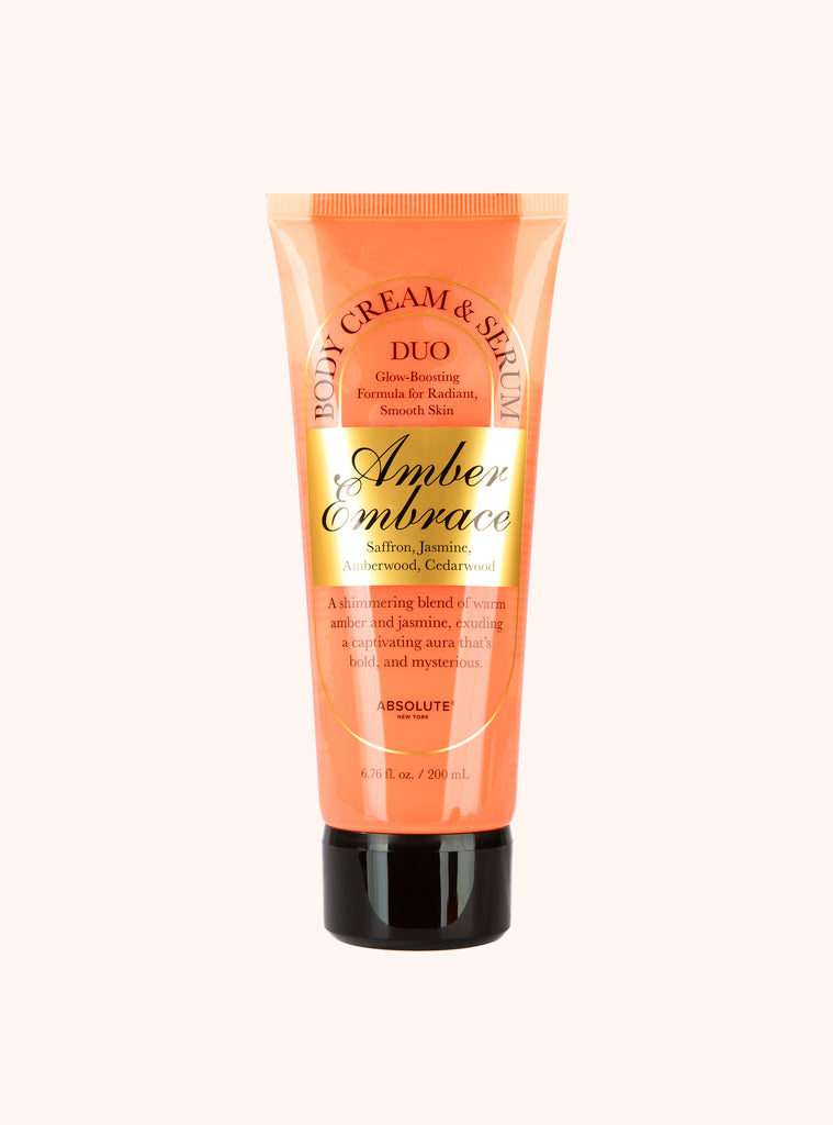 Amber Embrace Body Cream and Serum Duo
