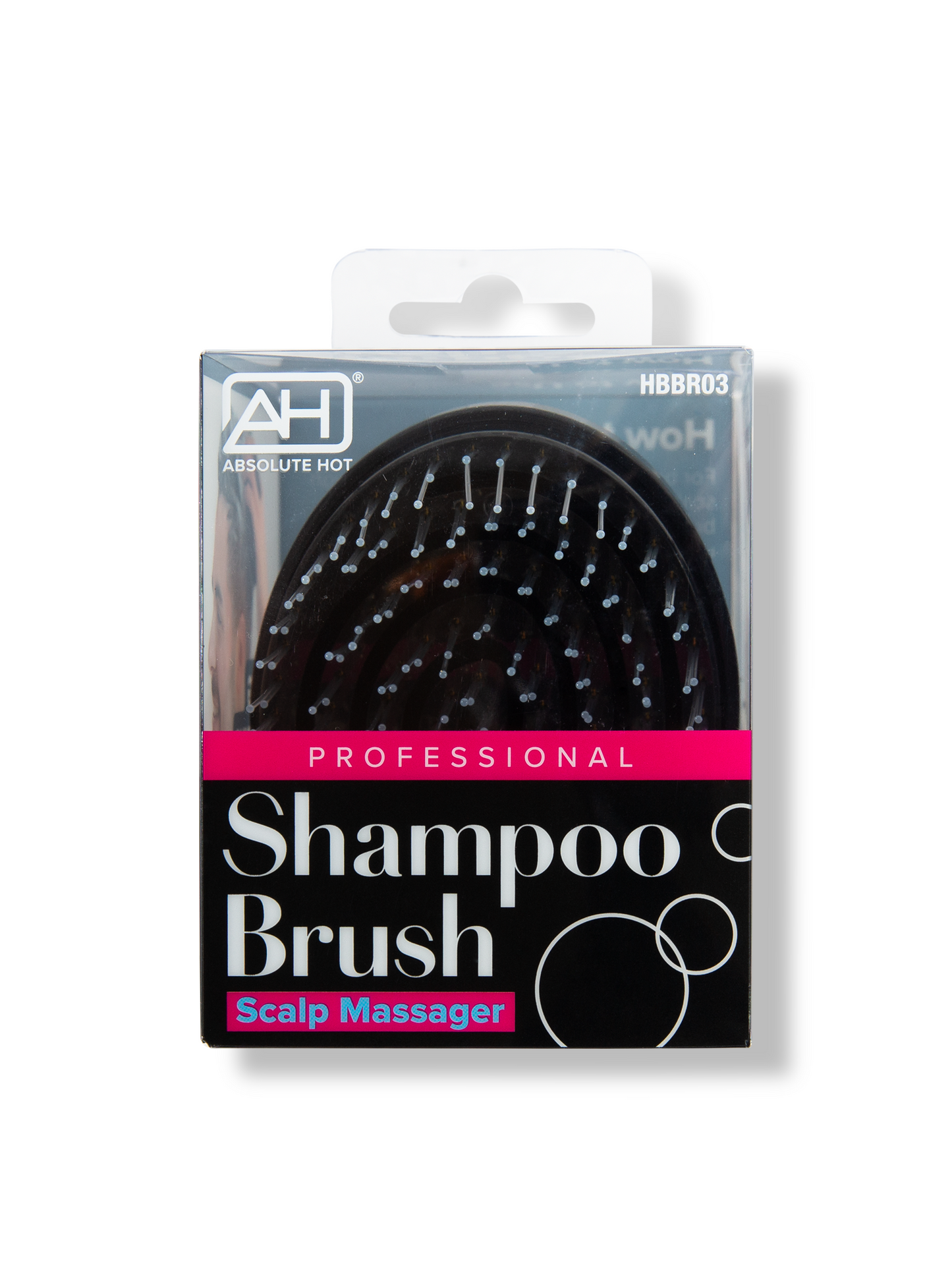 Shampoo Brush and Detangling Scalp Scrubber