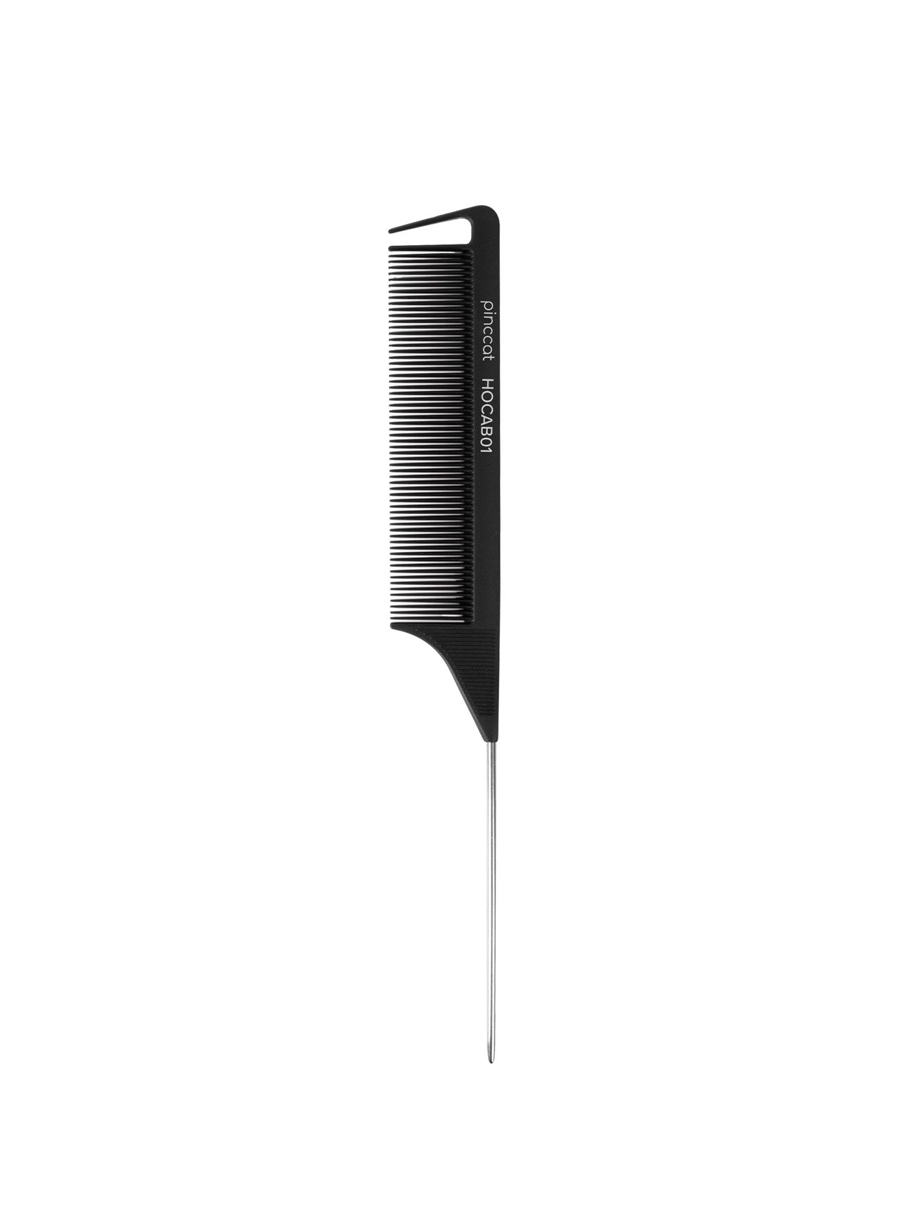 Carbon Pin Tail Parting Comb: Heat & Chemical Resistant | Static-Free Styling