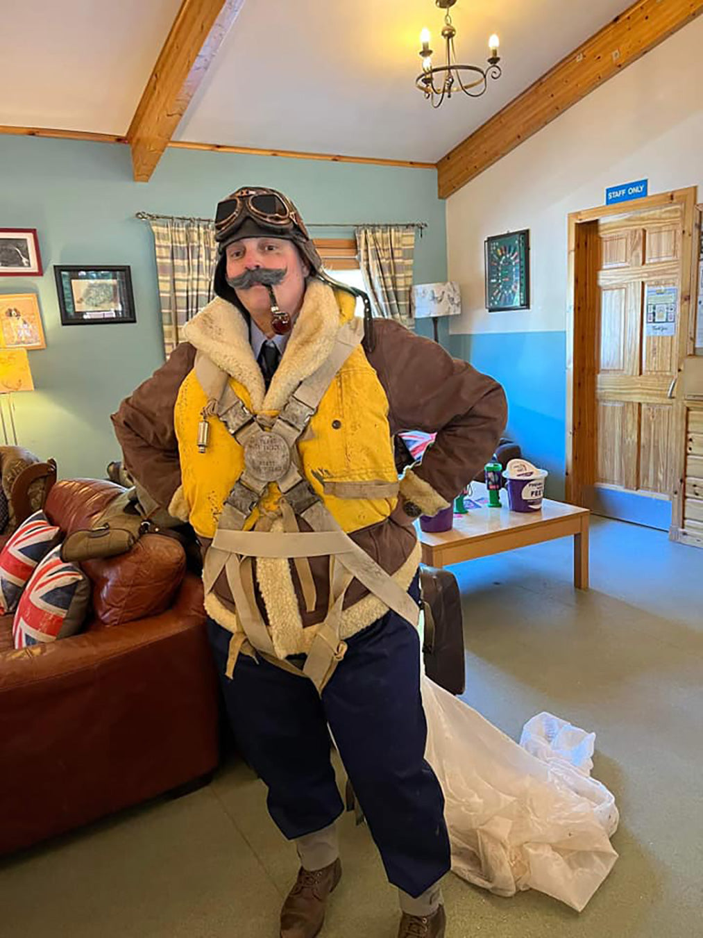 RAF Spiff - Ace Fighter Pilot Theatrical Moustache