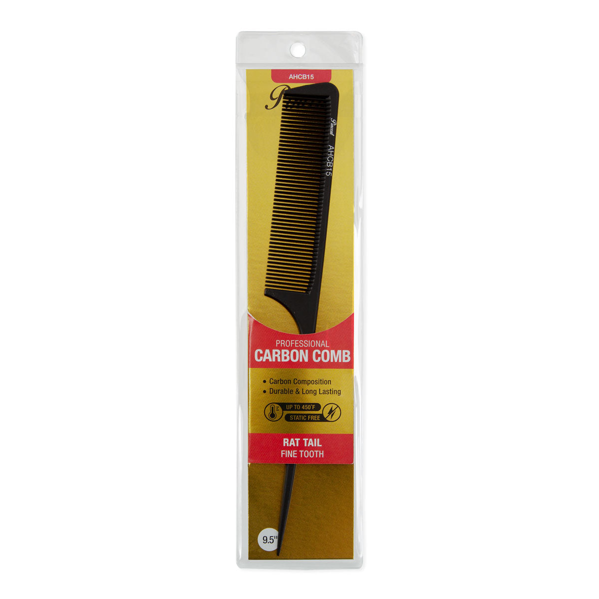 PROFESSIONAL CARBON BARBER COMBS