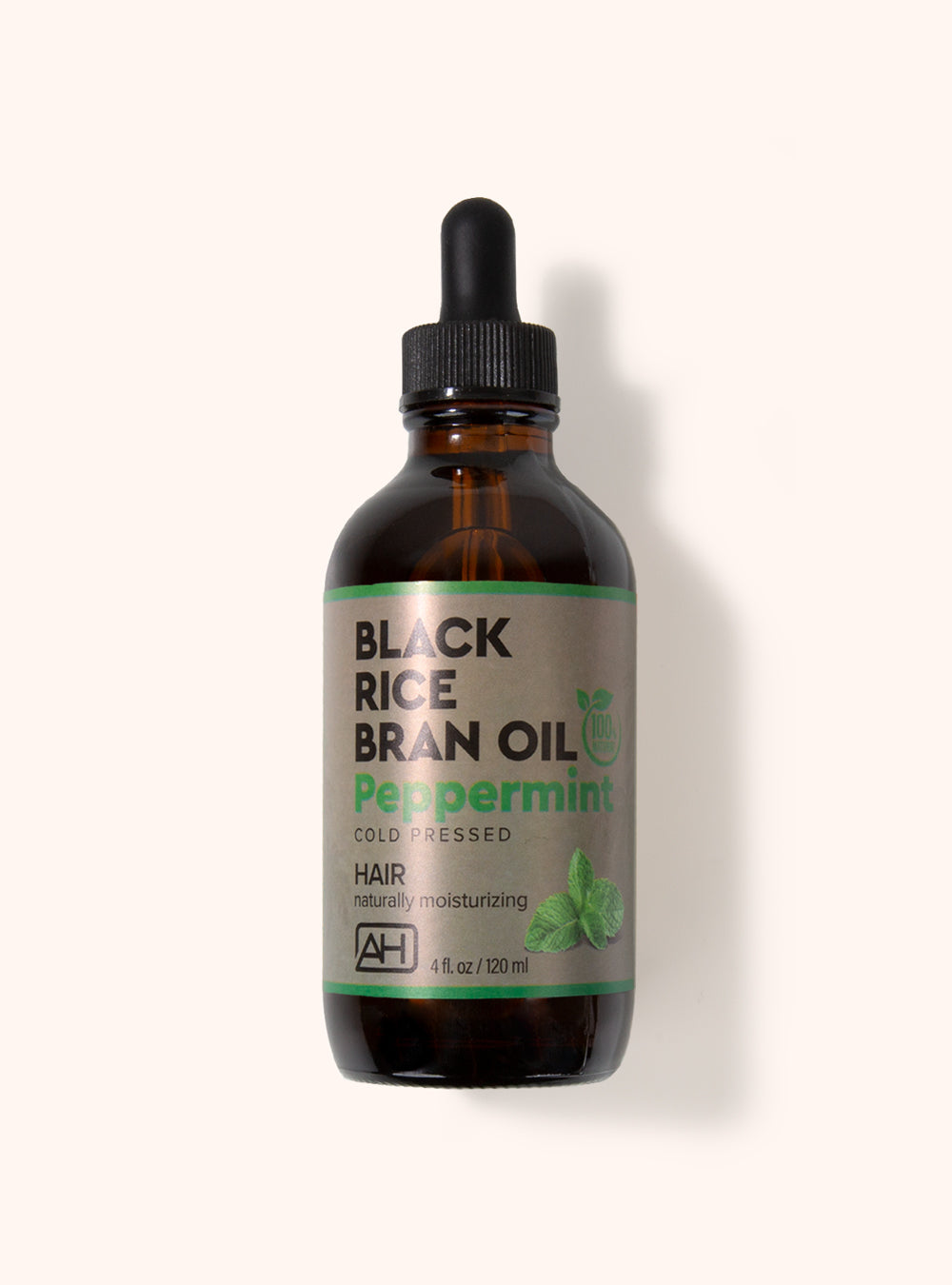 Black Rice Bran Peppermint Hair Oil - HCOL06