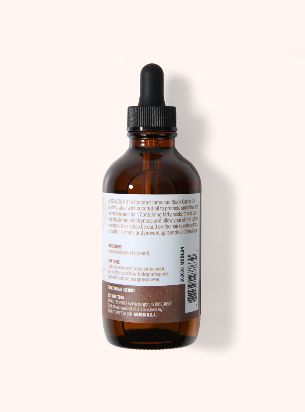 Coconut Jamaican Black Castor Oil - HCOL04