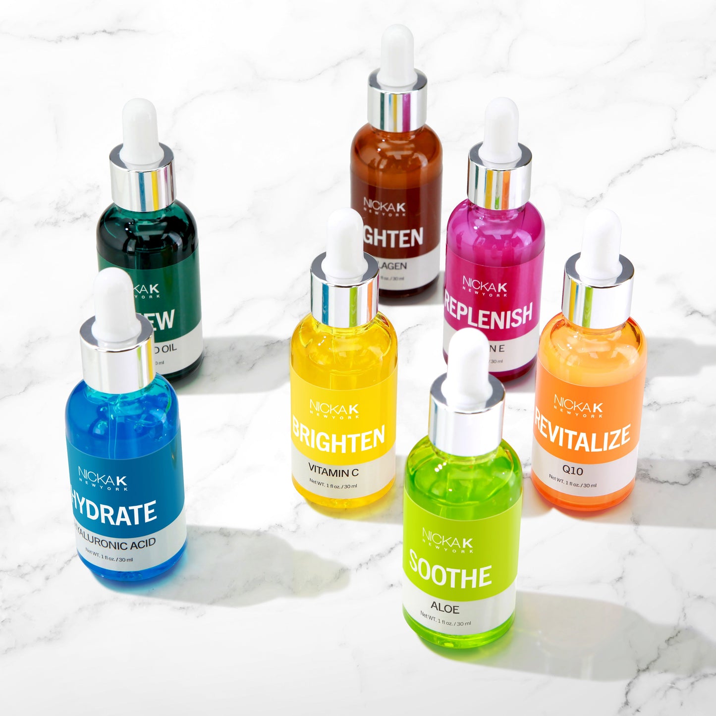 FACIAL SERUMS by Nicka K New York