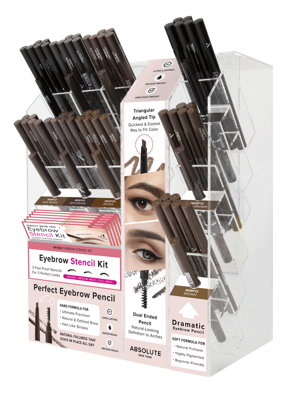 PERFECT EYEBROW PENCIL DISPALY ST-MEBP