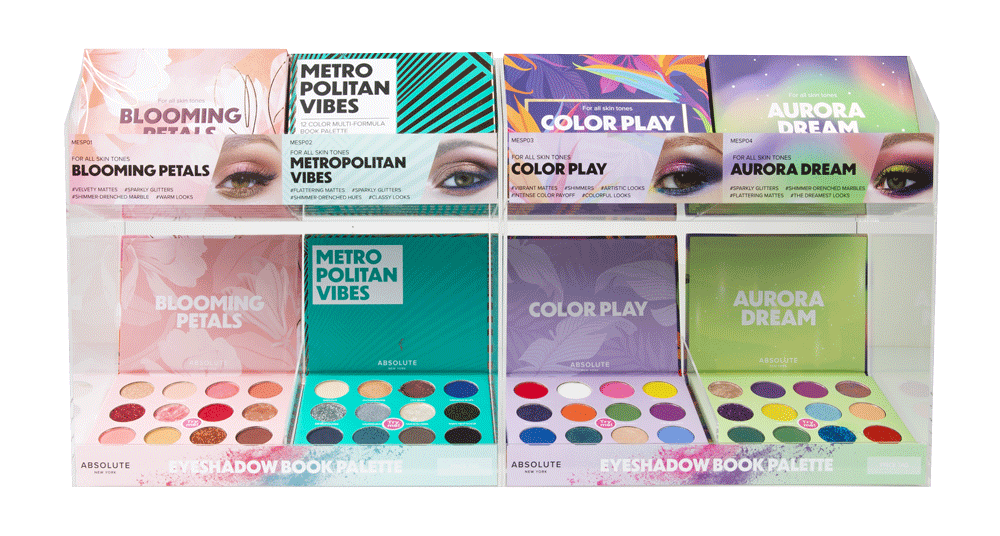 EYESHADOW BOOK PALETTES DISPLAY ST-MESP
