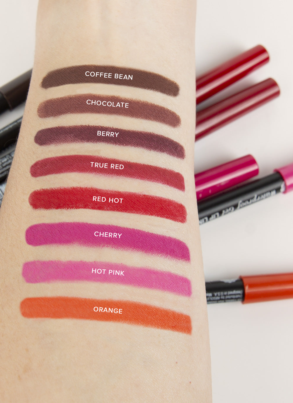 Absolute New York Waterproof Gel Lip Liner: Long-Wearing, Satin Finish