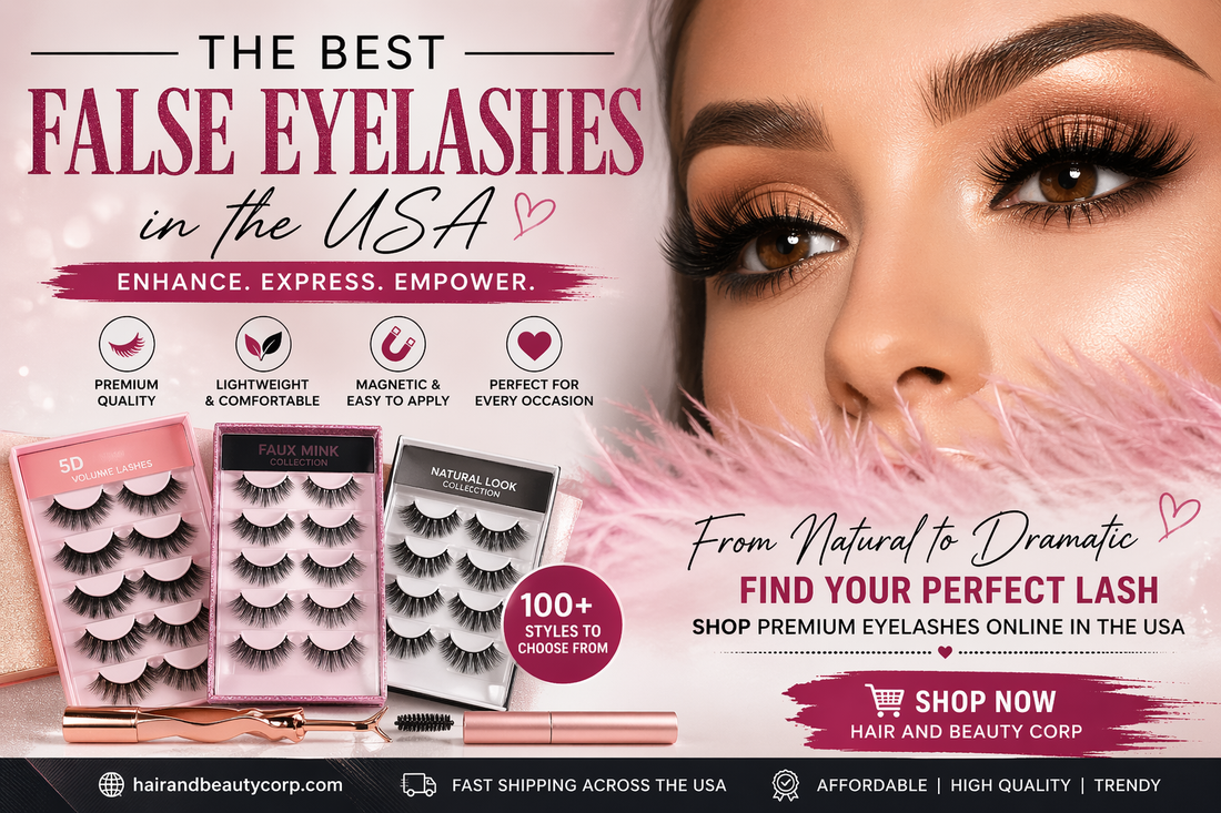 false eyelashes in the USA