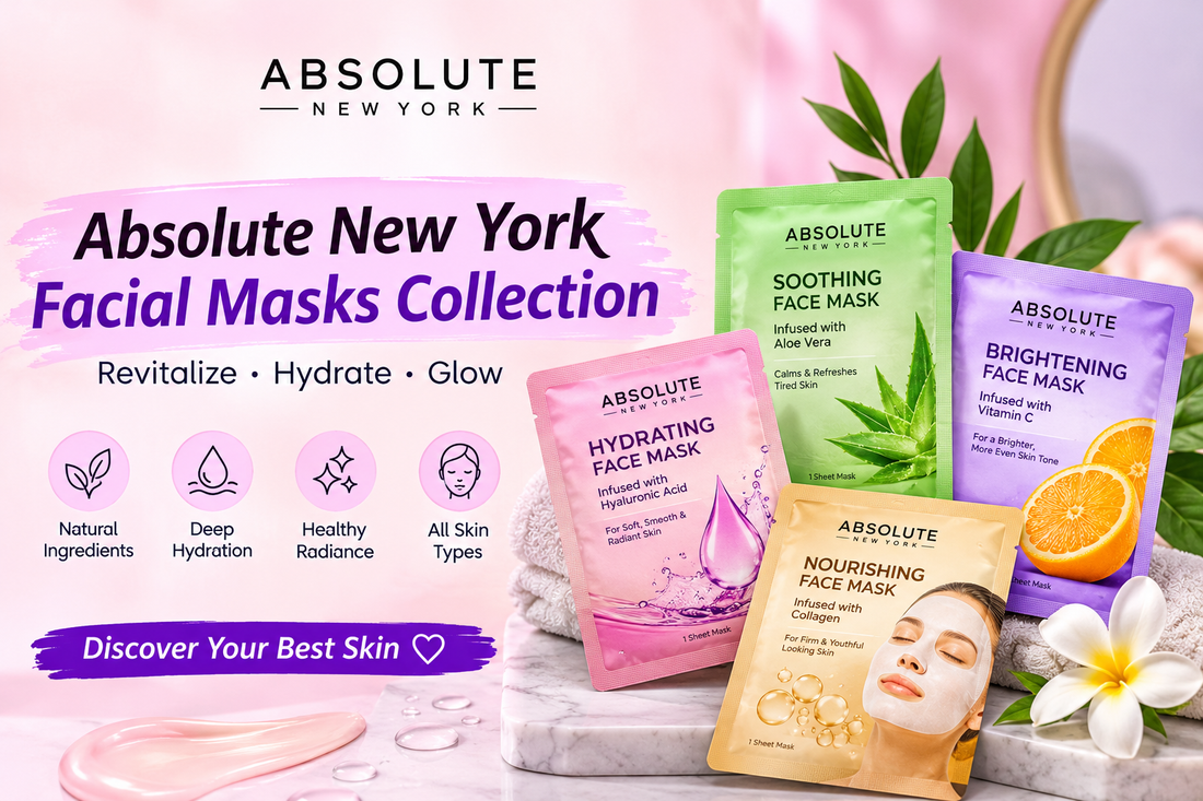 Absolute New York Facial Masks collection