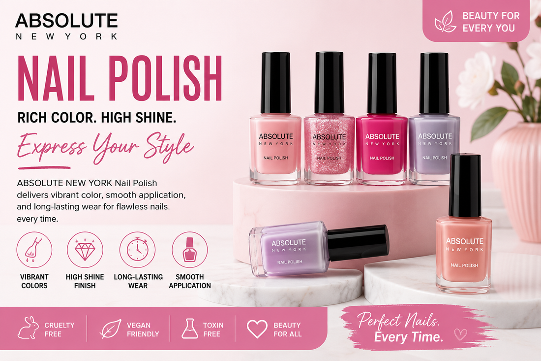 The Ultimate Guide to Absolute New York Nail Polish in the UK  Fast Dry Colour That Actually Delivers