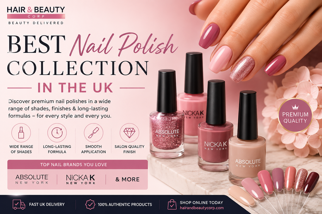 The Best Nail Polish Collection in the UK Why Absolute New York's Rapid Dry Range is Taking Over British Beauty Shelves