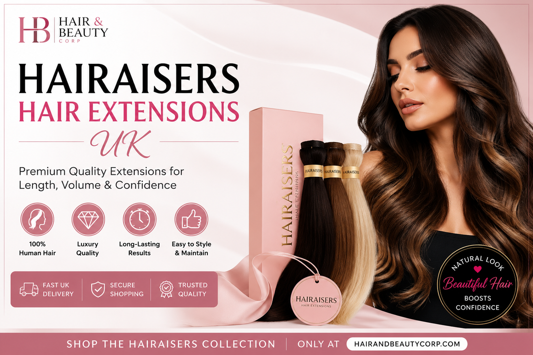Hairaisers Hair Extensions UK Trusted Name in Clip In & Weft Extensions Since 1968