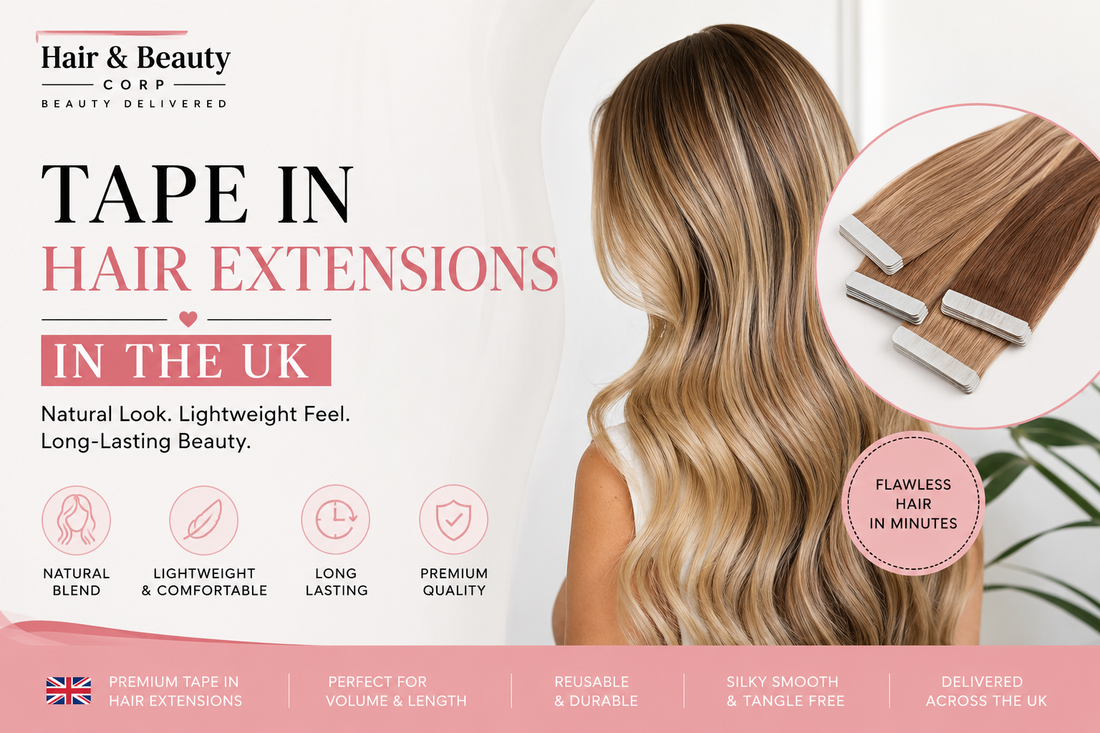 Tape In Hair Extensions The UK's Most Popular Semi-Permanent Hair Transformation