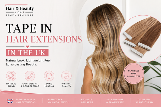 Tape In Hair Extensions The UK's Most Popular Semi-Permanent Hair Transformation
