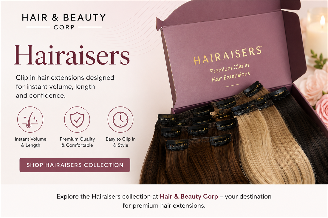 Hairaisers Hair Extensions: Britain's Most Trusted Extension Brand Since 1968