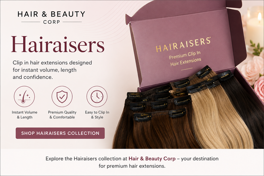 Hairaisers Hair Extensions: Britain's Most Trusted Extension Brand Since 1968