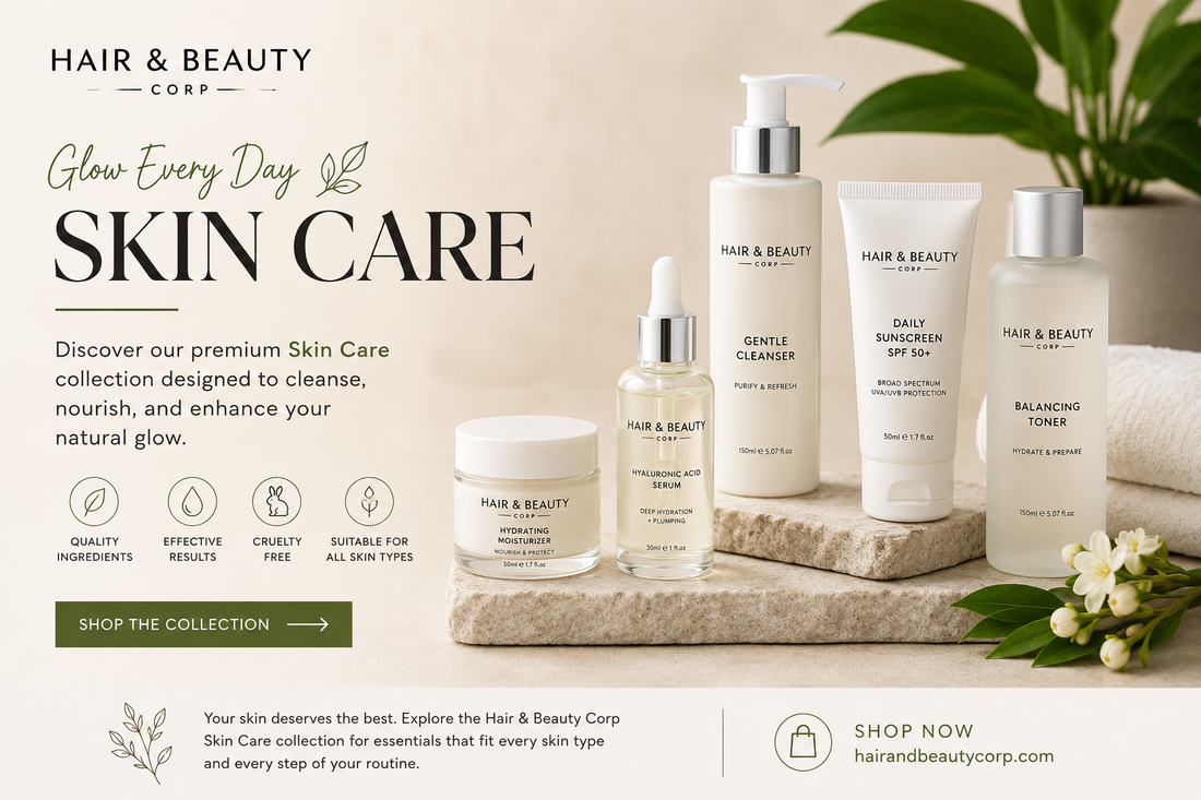 The Ultimate Guide to Building Your Best Skincare Routine with Hair & Beauty Corp