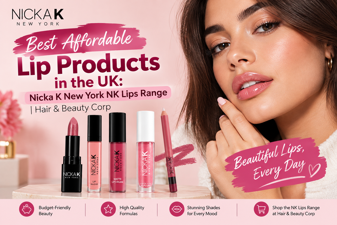 Glossy Pink Lips Beauty Range