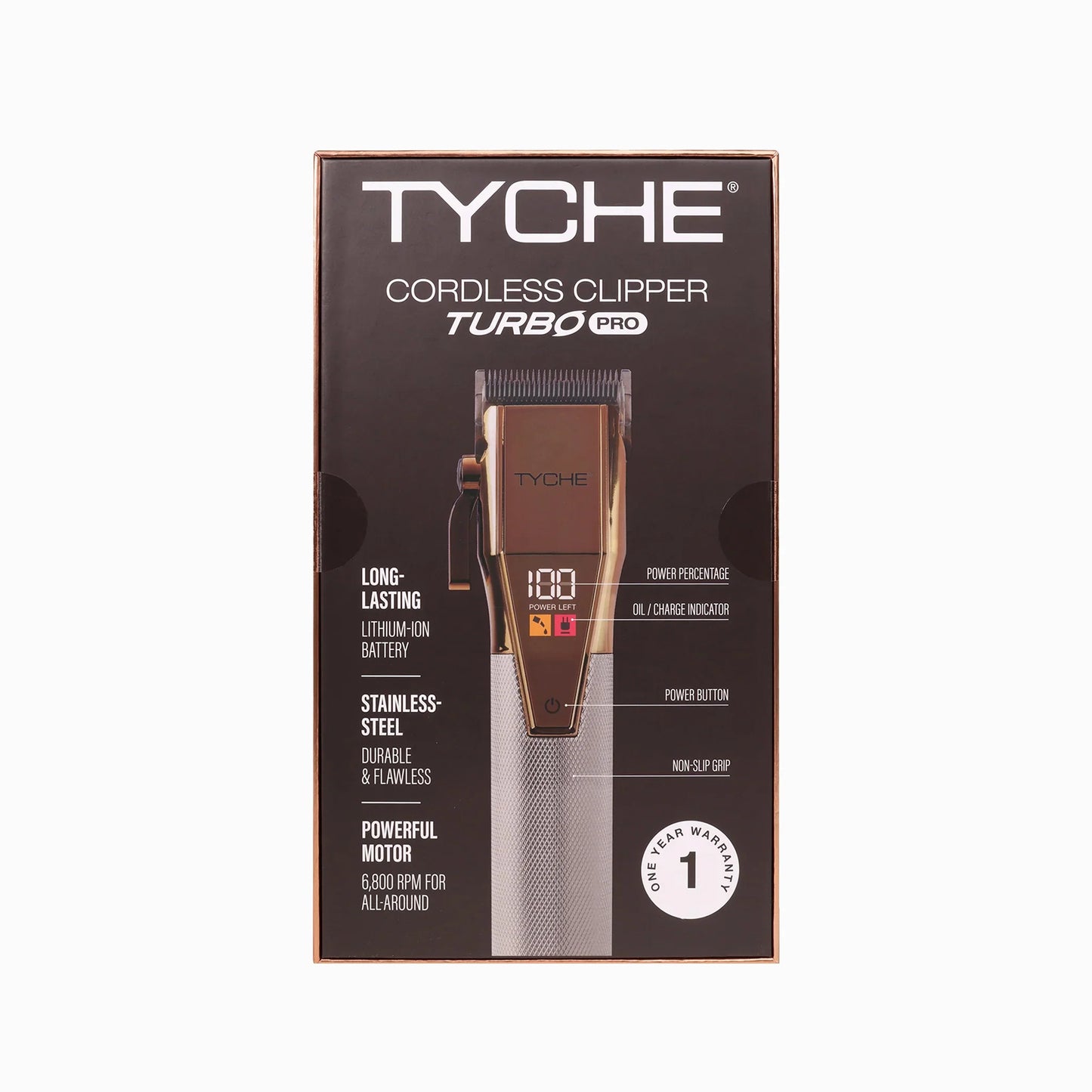 Cordless Hair Clipper Copper