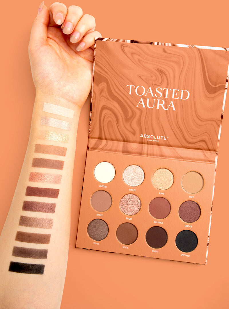 Eyeshadow Book Palette - Toasted Aura