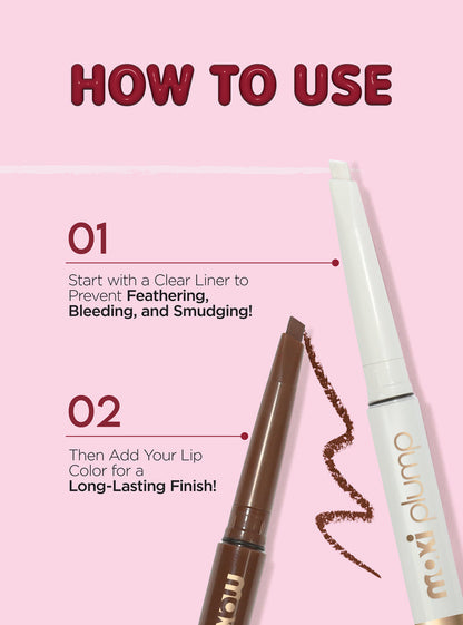 Maxi Plump Lip Liner - Clear