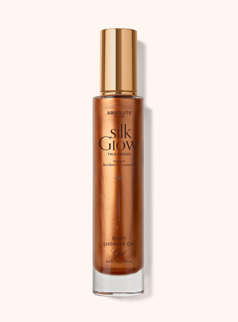 Silk Glow Shimmer Body Oil Gel - True Bronze