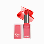 Sheer Glaze Lipstick - Vivid Red