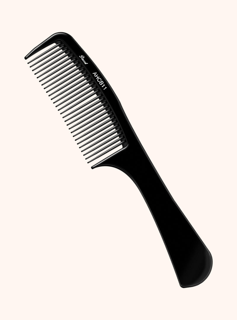Carbon Comb Large Handle Fine Tooth 8.5"