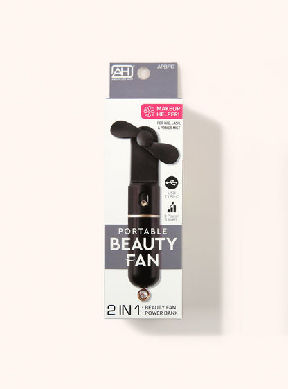 Portable Beauty Fan - Black
