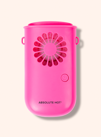 Handsfree Beauty Fan - Hot Pink