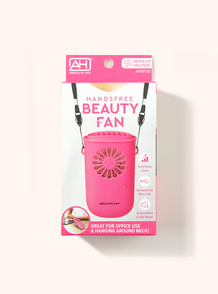 Handsfree Beauty Fan - Hot Pink