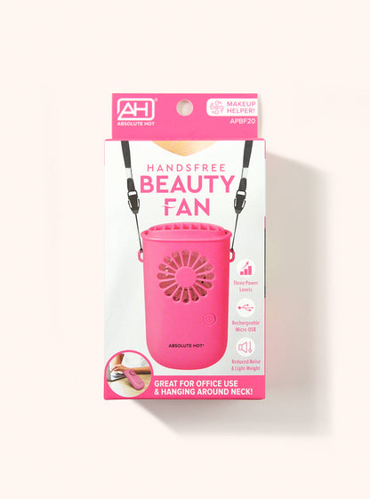 Handsfree Beauty Fan - Hot Pink