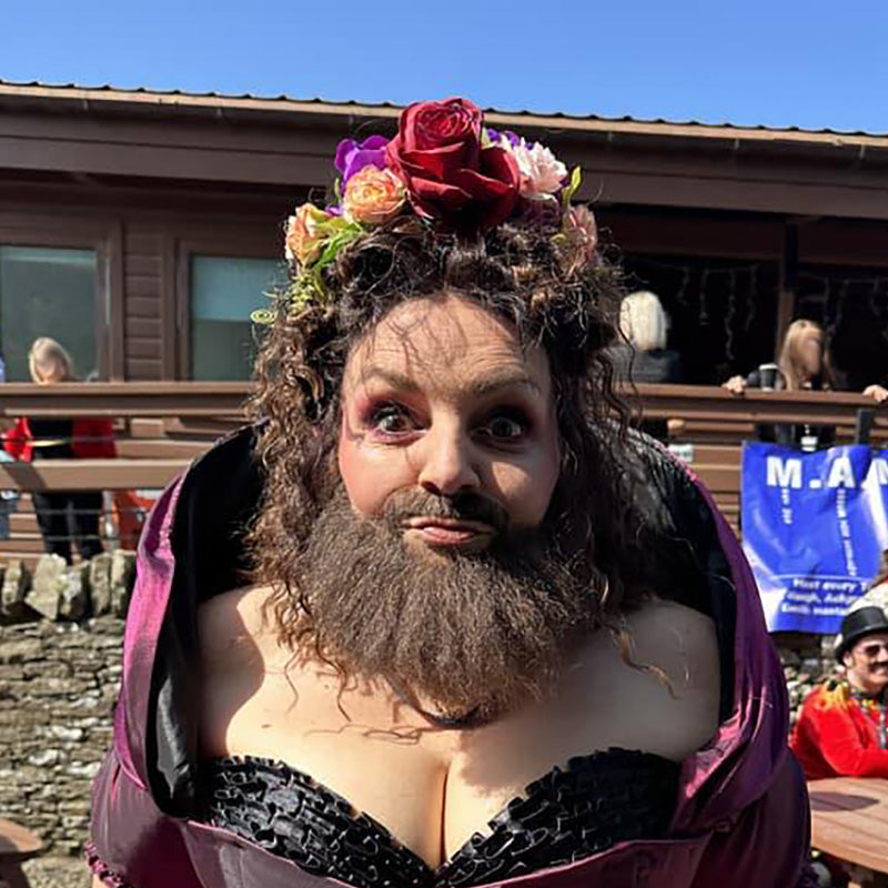 Bearded Lady Professional Theatrical Beard Set