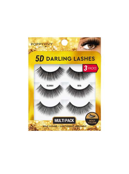 5D DARLING LASHES - 3 PAIRS || MYA