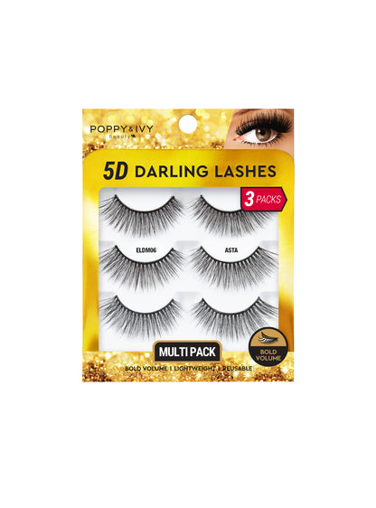 5D Darling Lashes - 3 Pairs