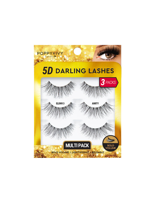 5D DARLING LASHES - 3 PAIRS || AMITY