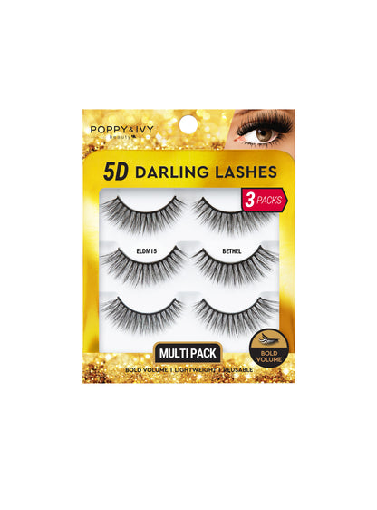 5D Darling Lashes - 3 Pairs