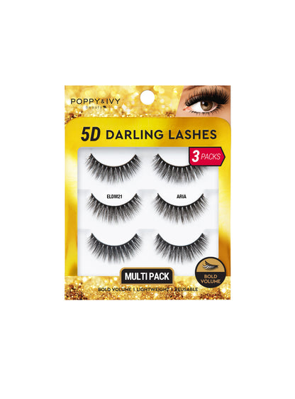 5D Darling Lashes - 3 Pairs