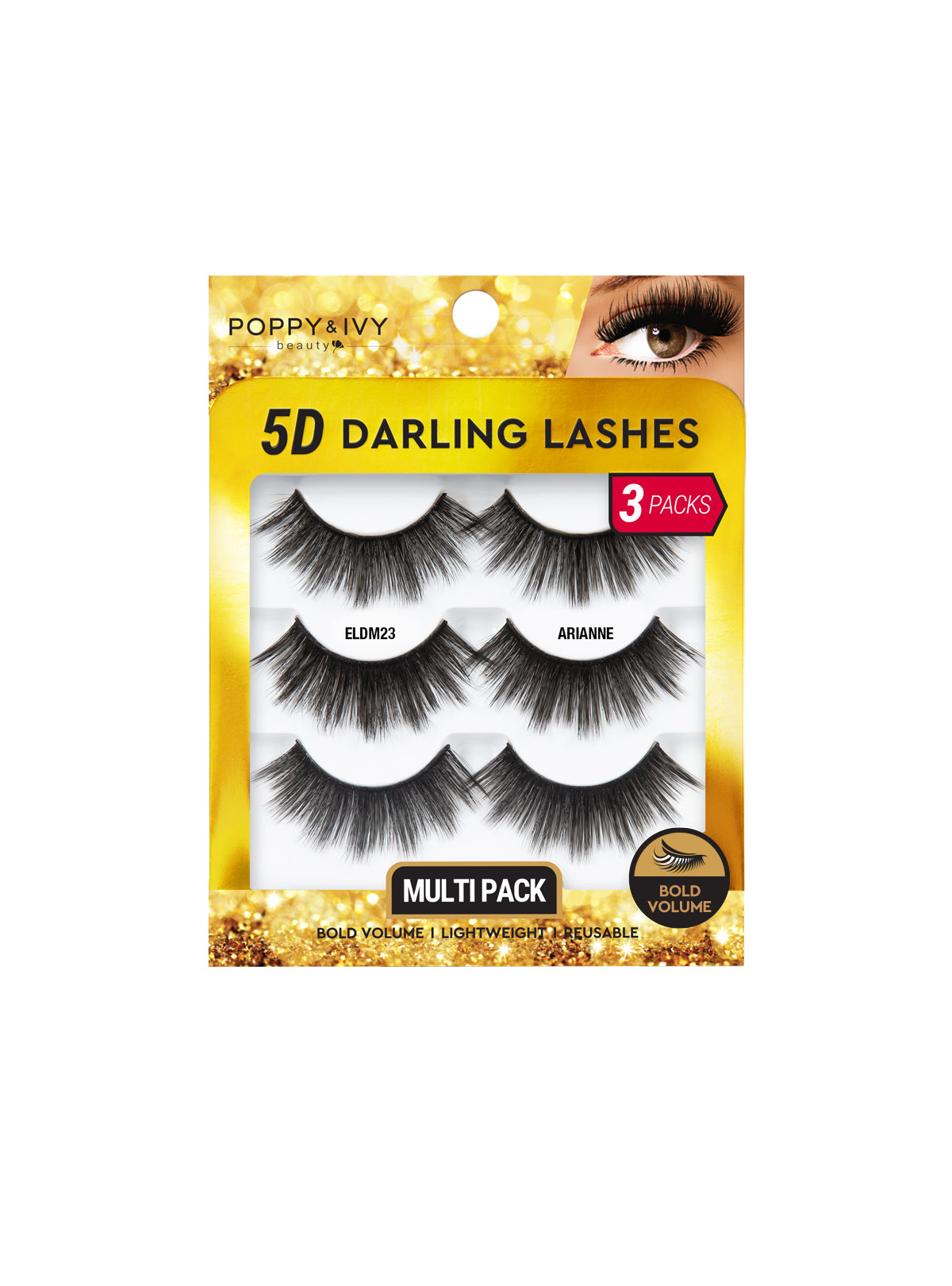 5D Darling Lashes - 3 Pairs