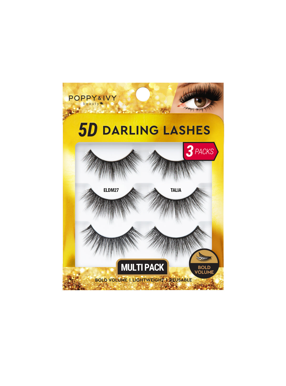 5D Darling Lashes - 3 Pairs