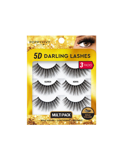 5D Darling Lashes - 3 Pairs