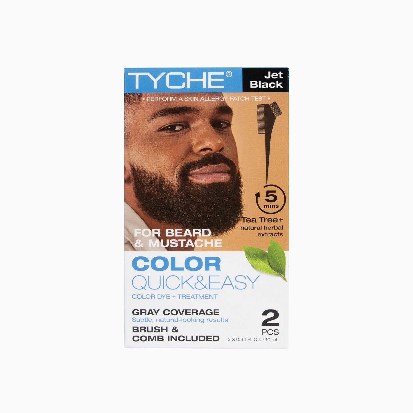 Permanent Beard and Moustache Colour Jet Black | Hair & Beauty Corp