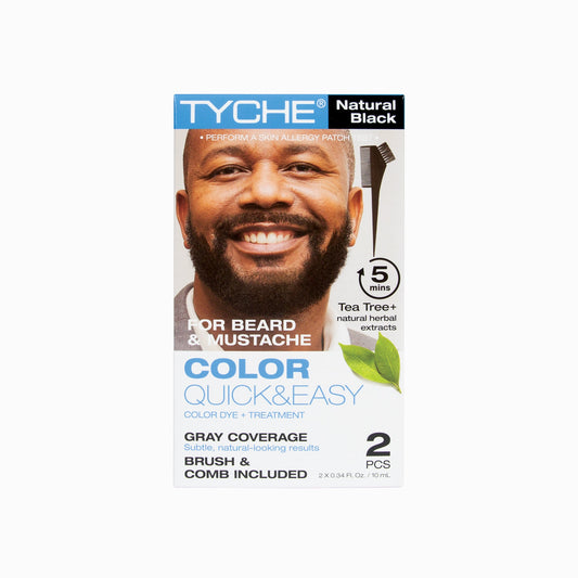 Permanent Beard and Moustache Colour Natural Black | Hair & Beauty Corp