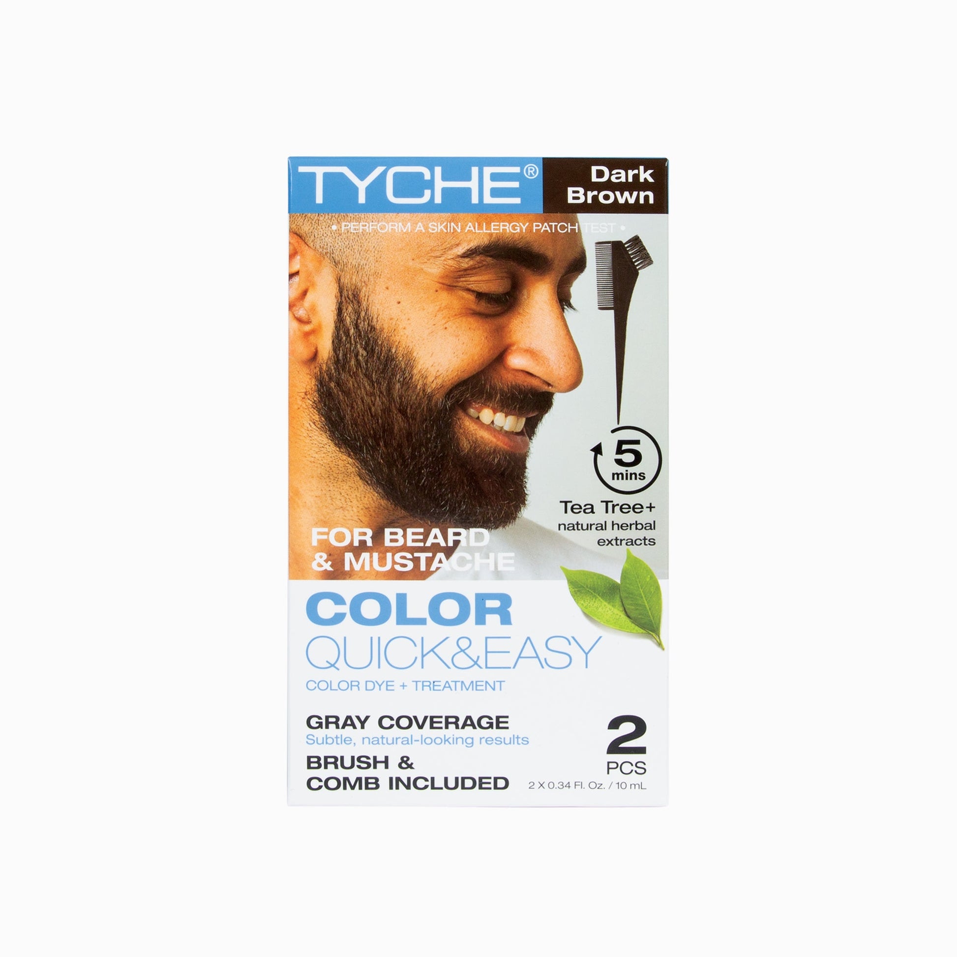 Permanent Beard and Moustache Colour Dark Brown | Hair & Beauty Corp