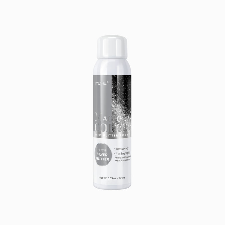 Hair Colour Spray Silver Glitter