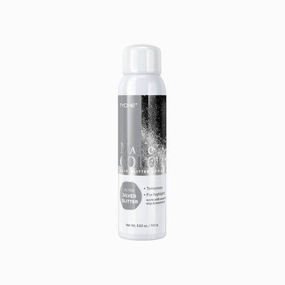 Hair Colour Spray Silver Glitter
