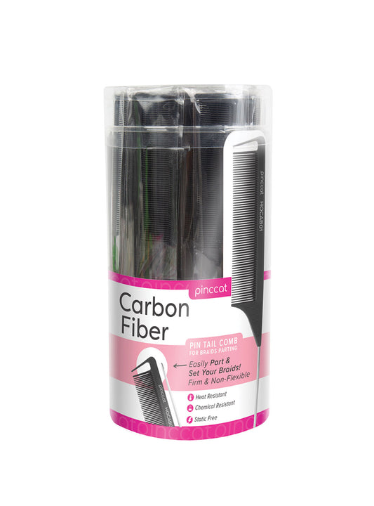 CARBON FIBER PIN TAIL COMB