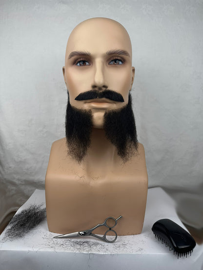 MB5 Theatrical Side Whiskers Beard & Moustache