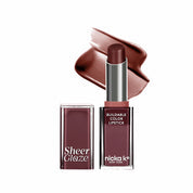Sheer Glaze Lipstick - Cocoa Brown